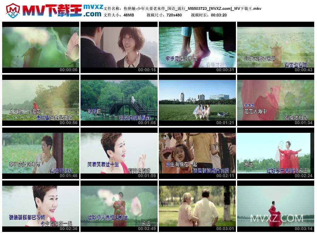 焦艳敏-少年夫妻老来伴_国语_流行_MB503723